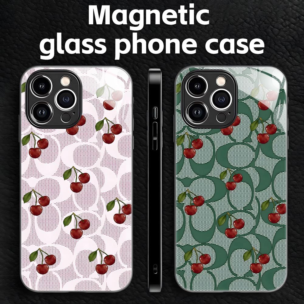 Phone Cases Xr Iphone - เคสโทรศัพท์ลายเชอร์รีสุดหรู สำหรับ iPhone 18 17 16