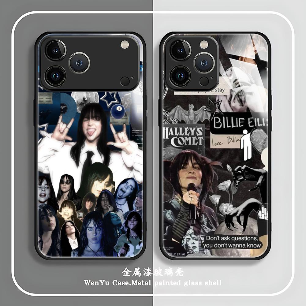 Phone Cases H&M - เคสโทรศัพท์ลาย Singer B-Billies-E-Eilishs-H สำหรับ iPhone 17