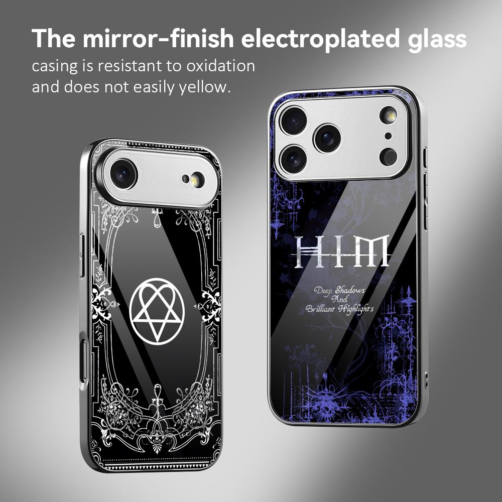 Phone Cases Iphone 13 - เคสโทรศัพท์วงดนตรีร็อค H-HIM สำหรับ iPhone 17 16