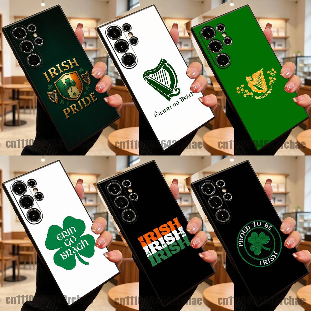 Phone Cases Ireland - เคสโทรศัพท์ลายธงไอร์แลนด์ Erin Go Bragh สำหรับ Samsung
