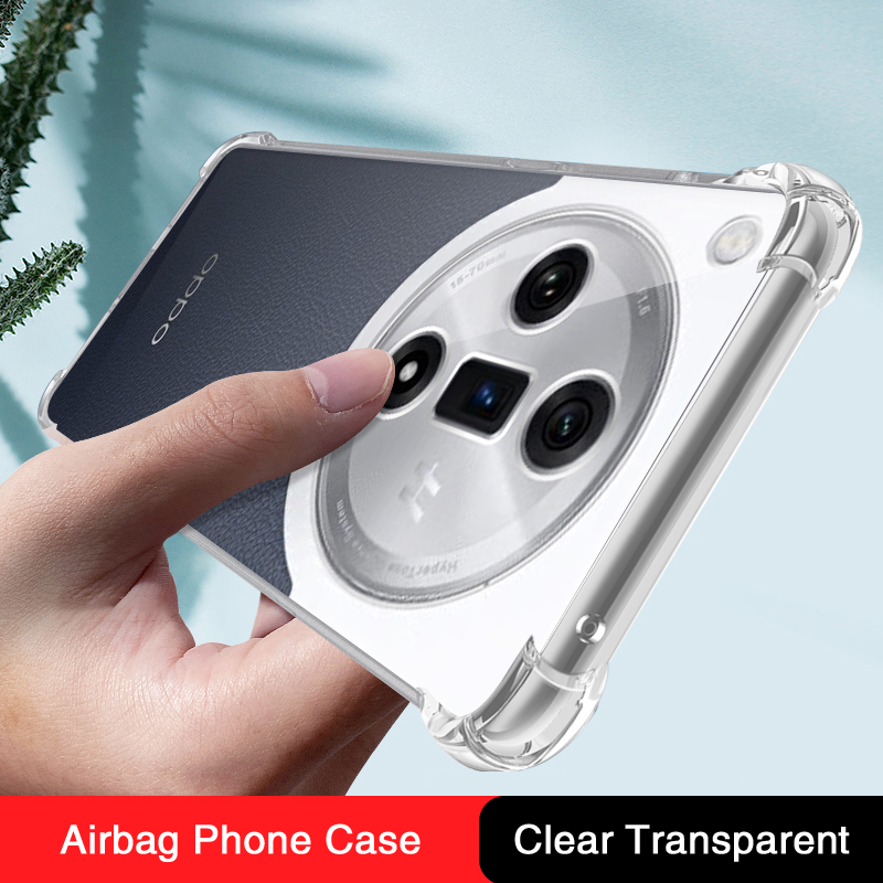 Phone Cases H&M - Coqueหรูหราซิลิโคนโปร่งใสสําหรับOPPO FindX7 ค้นหาX7 Ultra X7Ultra 5GถุงลมนิรภัยปกหลังFundaอุปกรณ์เสริมโทรศัพท์มือถือ