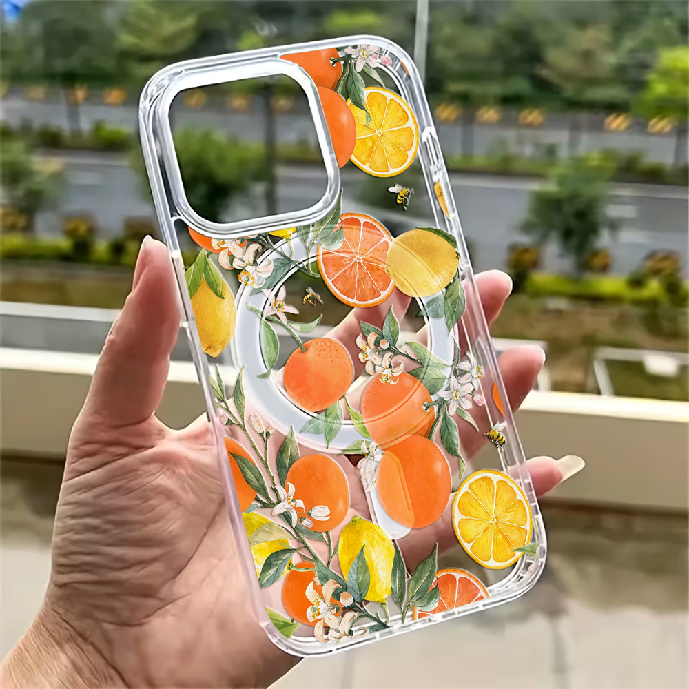 Phone Cases For Iphone 16 - เคสโทรศัพท์ลายเลมอนฤดูร้อนสำหรับ iPhone 17 16 15 14