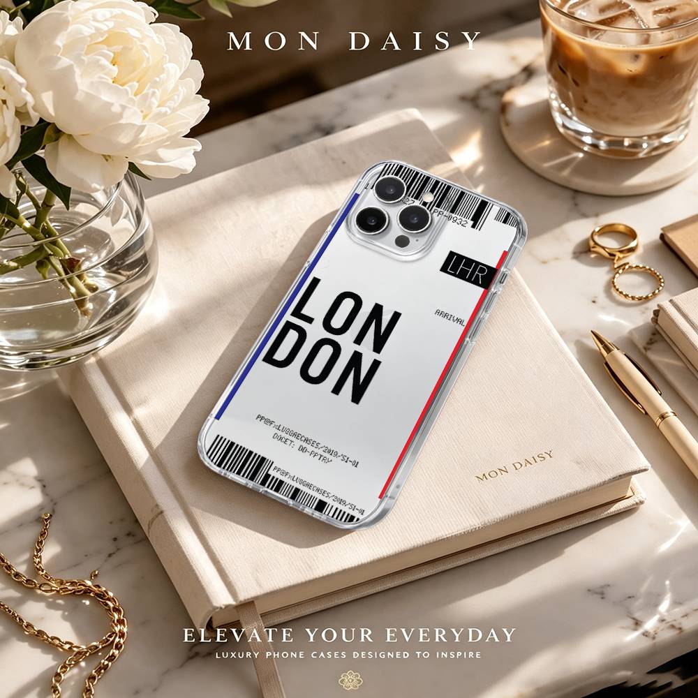เคสโทรศัพท์ลายตั๋วเครื่องบิน เ - Phone Cases London บทวิจารณ์และราคา