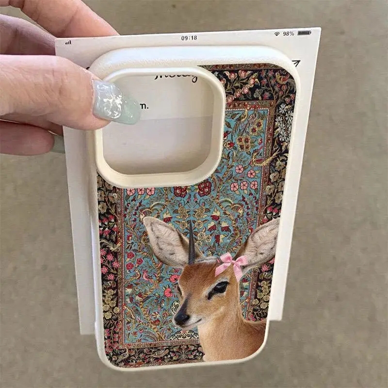 เคสโทรศัพท์ลายกวางวินเทจ ลิ้นจ - Phone Cases Xiaomi 15 บทวิจารณ์และราคา