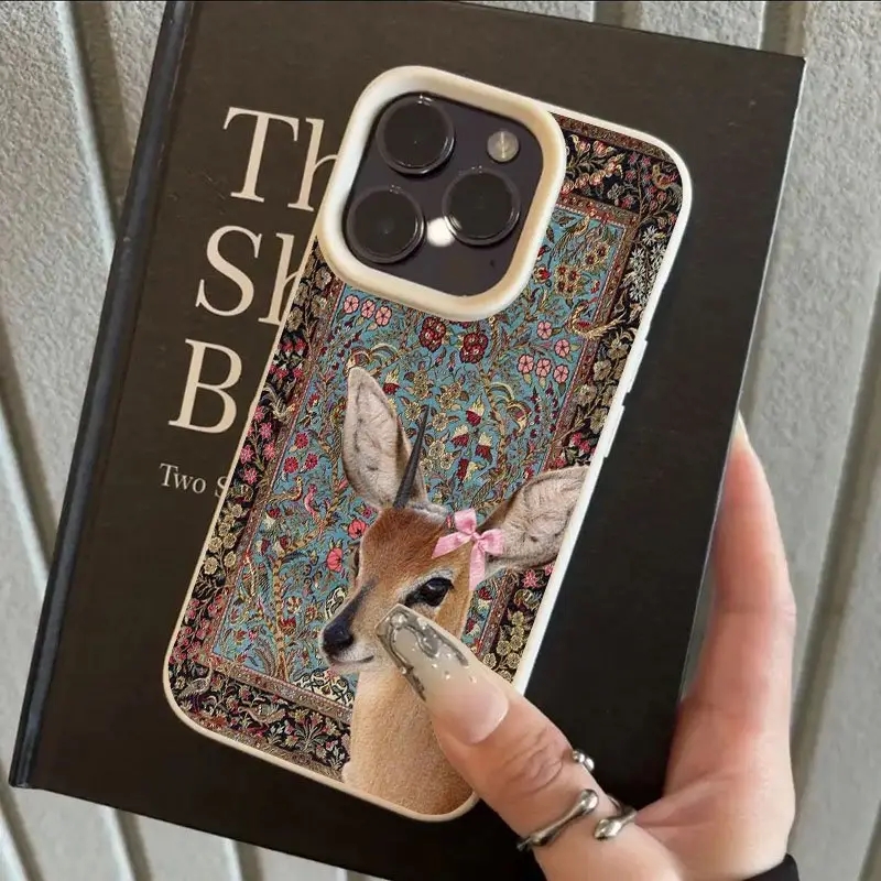 เคสโทรศัพท์ลายกวางวินเทจ ลิ้นจ - Phone Cases Xiaomi 15 บทวิจารณ์และราคา