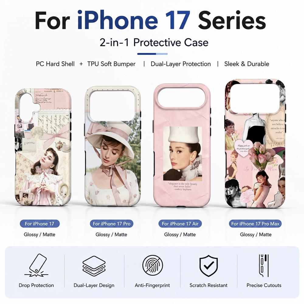 เคสโทรศัพท์ A-Audrey H-Hepburn - Phone Cases H&M บทวิจารณ์และราคา