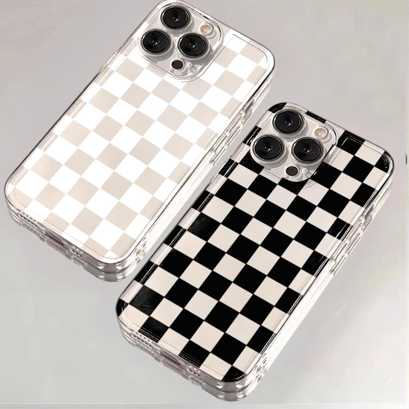 เคสโทรศัพท์ลายตารางสีดำอวกาศสำ - Phone Cases Xiaomi 15 บทวิจารณ์และราคา