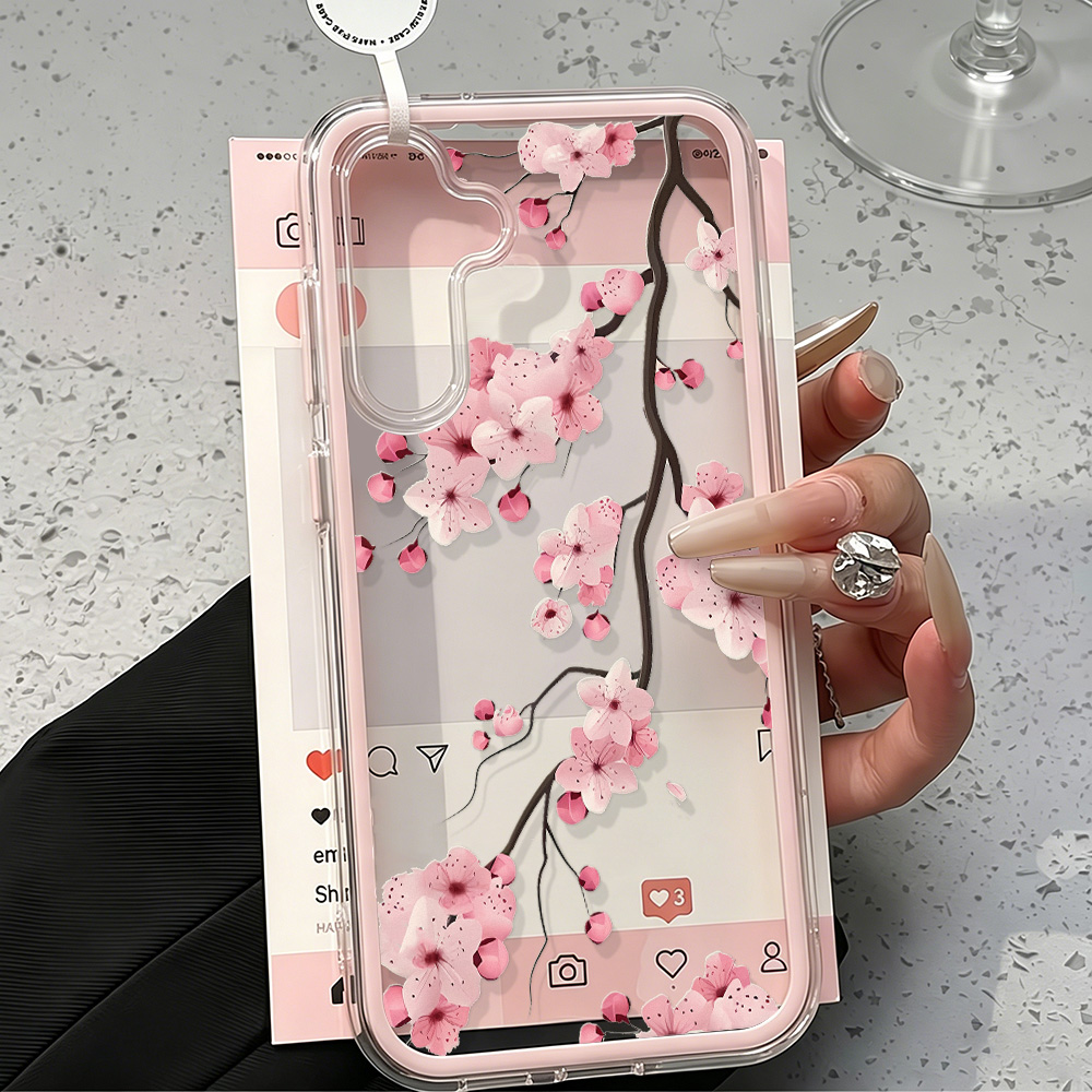 เคสโทรศัพท์ลายดอกพลัม 2in1 สำห - Phone Cases Galaxy A16 5G บทวิจารณ์และราคา