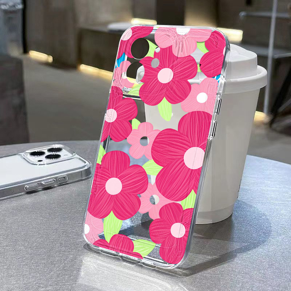 เคสโทรศัพท์ลายดอกไม้สีสันสดใส  - Phone Cases Xr Iphone บทวิจารณ์และราคา