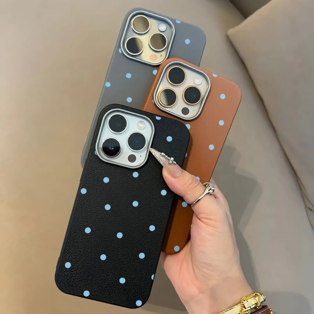 เคสโทรศัพท์ลายจุดสีฟ้าเรียบง่า - Phone Cases Galaxy A16 5G บทวิจารณ์และราคา