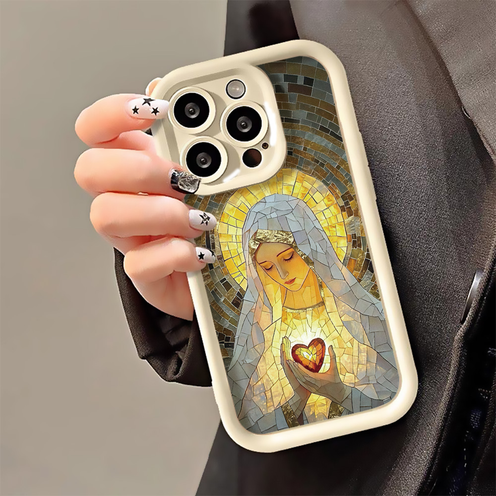 เคสโทรศัพท์สไตล์กระจกสีโบสถ์ย้ - Phone Cases Iphone 13 บทวิจารณ์และราคา
