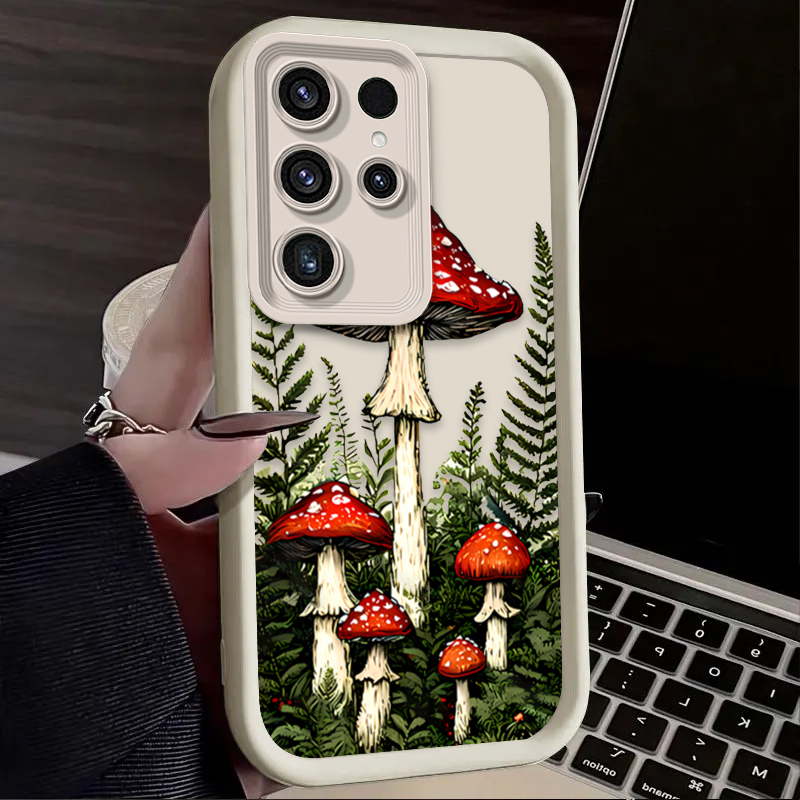 เห็ดความงามเคสโทรศัพท์นุ่มสําห - Phone Cases Galaxy A16 5G บทวิจารณ์และราคา
