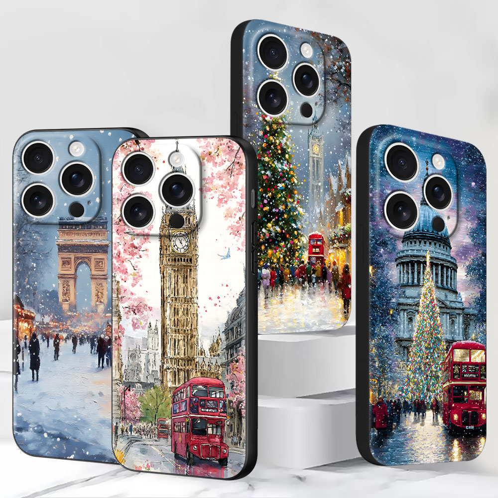 เคสโทรศัพท์ลายคริสต์มาสฤดูหนาว - Phone Cases London บทวิจารณ์และราคา
